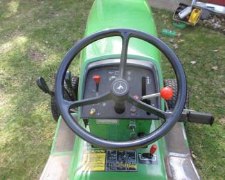 John Deere 430 riding lawn mower diesel