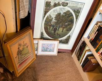 Didn’t take a picture of all the pictures that we have but we have lots of pictures