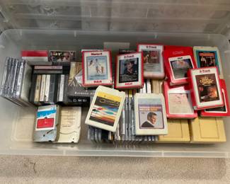 VINTAGE 8 TRACKS TAPES