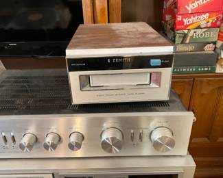 PIONEER RECIEVER.  , AND NICE 8 TRACK PLAYER