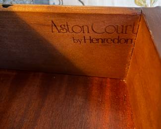 Aston Court by Henredon Bedroom Set 