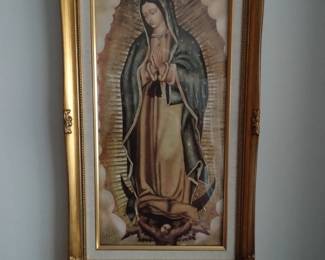 Our Lady of Guadalupe framed picture
