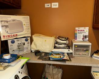 Sewing machines and accessories! If you sew- you should stop by. 