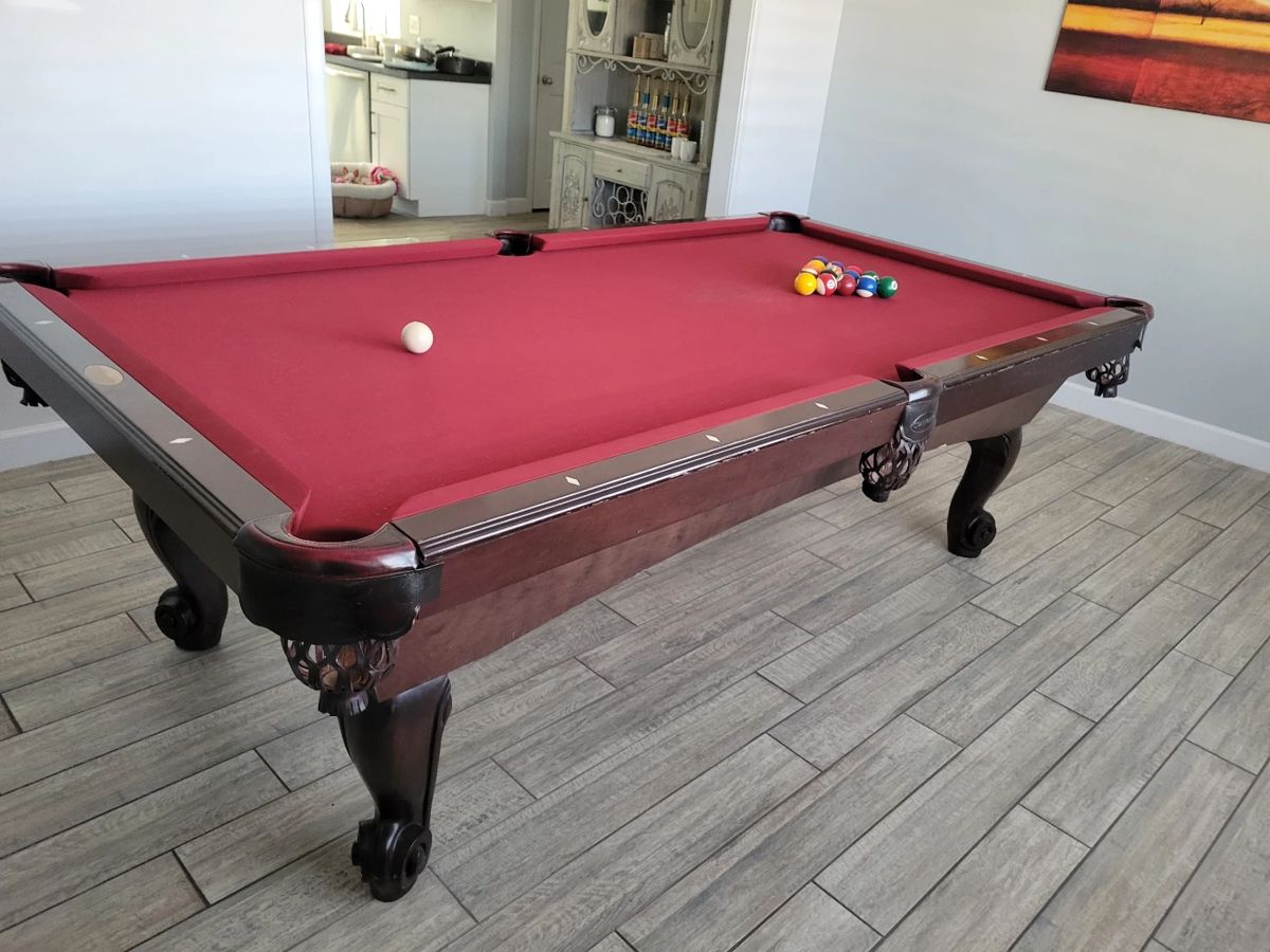Magnolia Estate Sales AIRBNB pool table starts on 4/12/2024