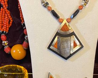 Amber, coral, MOP, & More