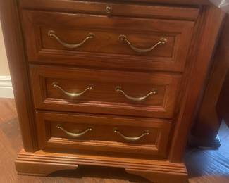 Two nightstands that go with King bedroom set