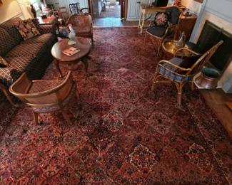 Extra large all wool Karistan rug..12x18 ft.