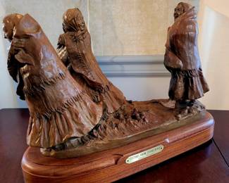 "Sisters from Cedar Ridge" original bronze by well known western artist Susan Kliewer...no. 10/45