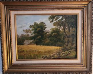 Original fine oil painting by Charles Wilson...listed artist