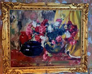Jules Rambo 1886-1974 original oil painting. Listed artist