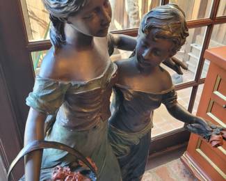 Darie Colinet- large original bronze statue