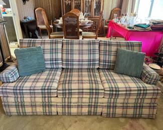 And this is a look at the Stearns & Foster sofa bed seen in the two previous pictures.