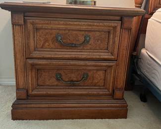 2 matching Dixie Furniture MCM bedside dressers