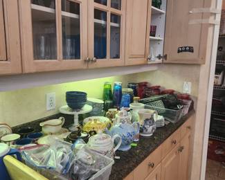 Tea pots and other kitchenware