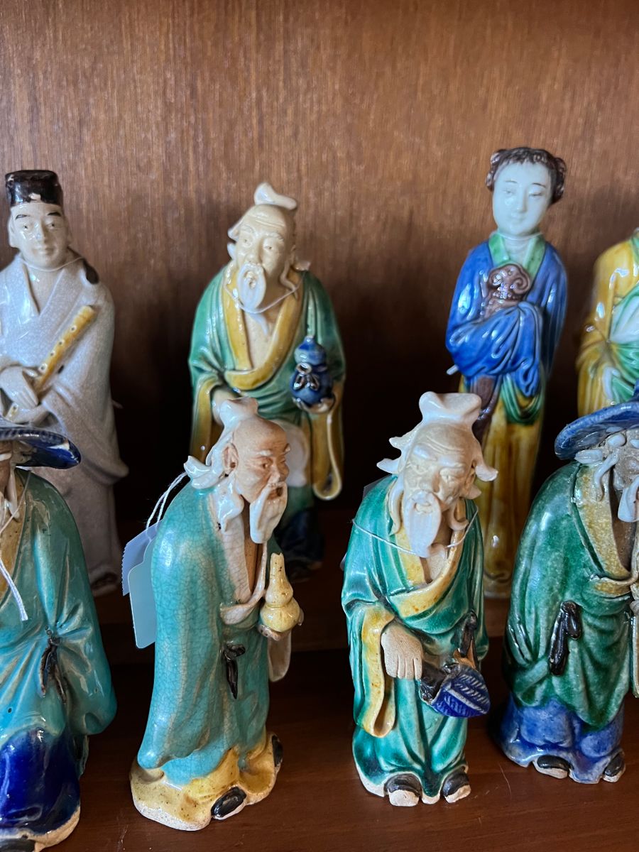 Huge Collection of vintage Chinese Mudmen Figurines