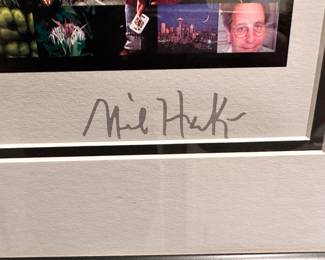 Neil Farkas signed Mona Lisa stereograph