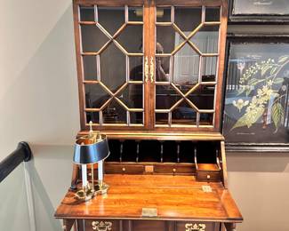 Harden Chippendale style secretary desk