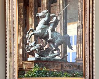 Signed Sinclair Oil On Canvas Painting