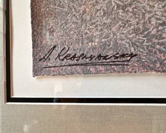 Alexander Gaitchansky signed stereograph