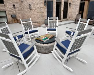 Patio Furniture - Leisure line rocking chair