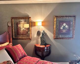 Art Pints, Bronze woman playing violin 