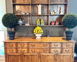 Bausman Buffet and Wall Shelf