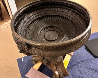 MASSIVE Bronze Planter