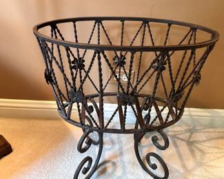 Wrought Iron Planter