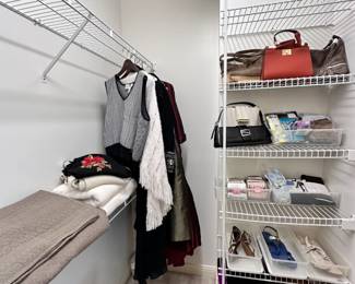 Clostet, Clothes, Purses, Shoes