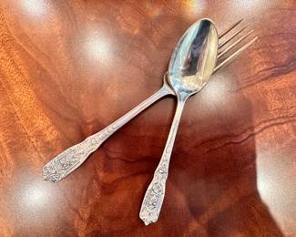 Sterling Silver Flatware Set