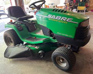 John Deere riding mower