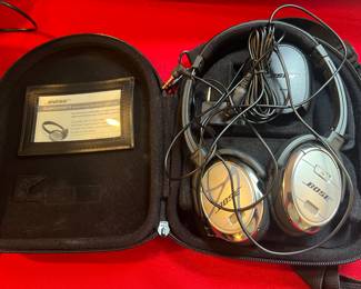 AND BOSE HEADPHONES