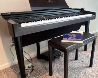 YAMAHA CLAVINOVA ELECTRIC  PIANO