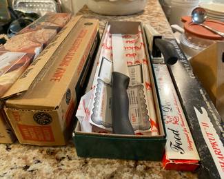 Ginsu Knife and assorted other knives