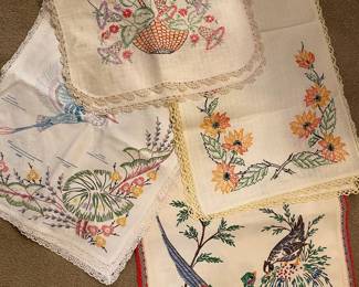 Embroidery Vintage Table Runners