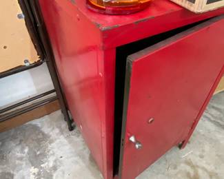 Metal Cabinet with Shelves