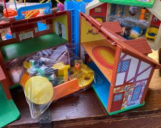 Fischer Price toys and doll house