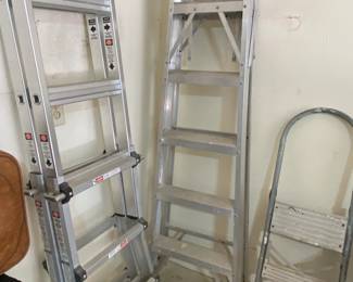 Various Aluminum Ladders