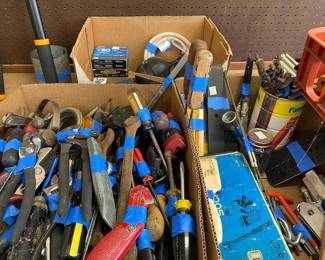 Tools in Garages and Work Area