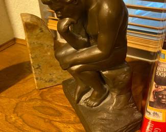 The Thinker Bookends