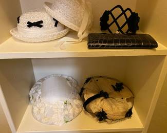 Assorted Vintage Ladies Hats