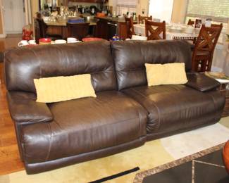 The leather sofas and loveseats are all for sale - great condition on all and they power recline!