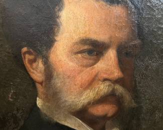 William Garl Browne 1824-1894 English
Victorian portrait artist
Oil On Canvas