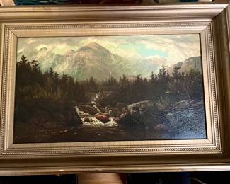 CARMINO GUISEPPE
1818-1890
Landscape Oil Canvas