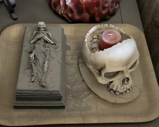 witches halloween gargoyles goblin skeleton  skull 