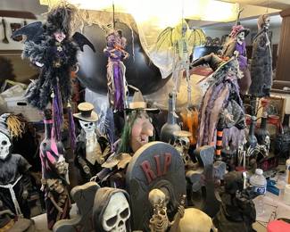 witches halloween gargoyles goblin skeleton  skull 