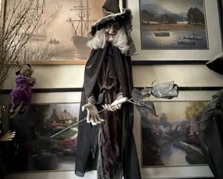 witches halloween gargoyles goblin skeleton  skull 