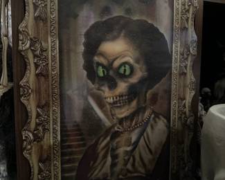 witches halloween gargoyles goblin skeleton  skull 