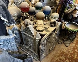 witches halloween gargoyles goblin skeleton  skull 
