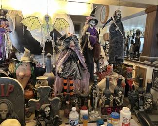 witches halloween gargoyles goblin skeleton  skull 